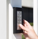 Locinox Digital Wired Keypad for Gate Slimstone-2 in Black Colour