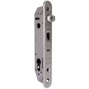 Locinox FIFTYLOCK Euro Insert Mortice Lock - 50x50 Frame, 30mm Backset, Black - For Swing Gates