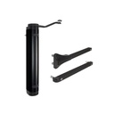 Locinox Verticlose 2 Hydraulic Gate Closer, Post Mount - 150kg, Up To 1500mm - Black