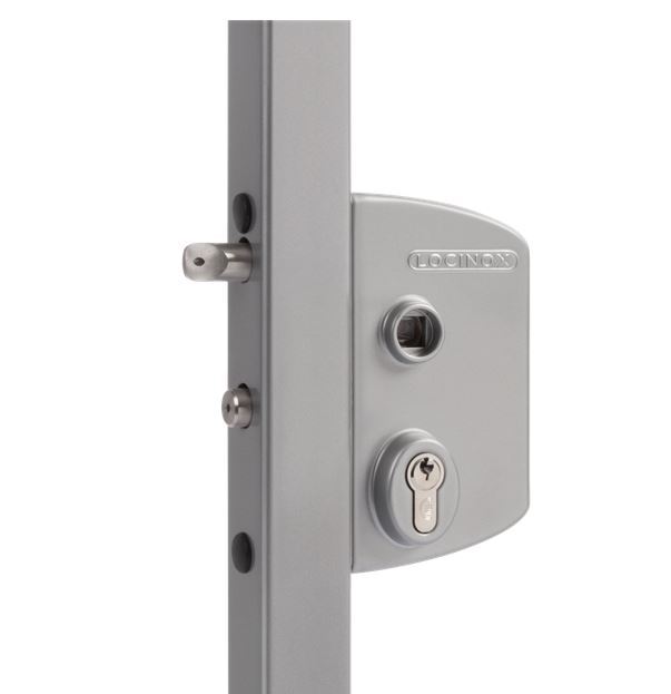 Locinox Industrial Anti Panic Swing Gate Lock U2 for Square tube 40-60mm profile-with Push set