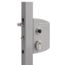 Locinox Industrial Anti Panic Swing Gate Lock U2 for Square tube 60-80mm profile-with Push set