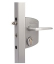 Locinox Industrial Swing Gate Lock U2 for Square tube 80-100mm