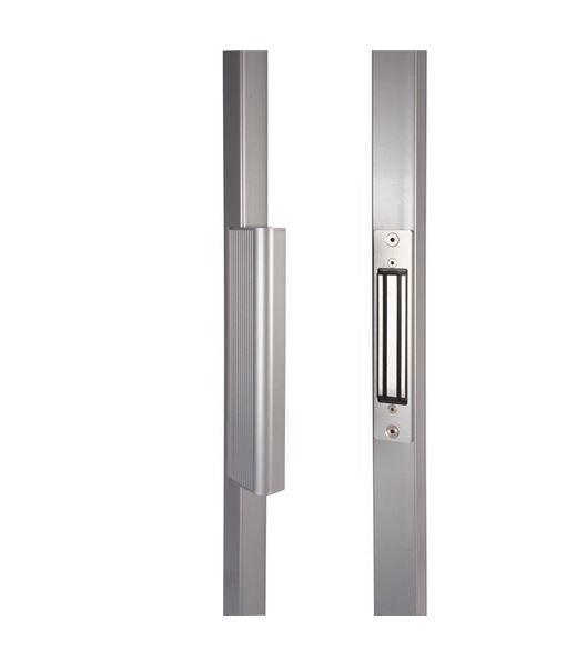 Locinox Integrated Magnet Lock for Swing Gates - Silver, 250kg