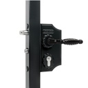 Locinox LAKQ H2 Large Ornamental Lock H2 Square profile adjustable 40-60mm