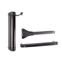 Locinox Lion Hydraulic Gate Closer - 75kg, Up To 1100mm - Black