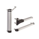 Locinox Lion Compact Hydraulic Gate Closer for any gate situation- Silver