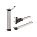 Locinox Lion Hydraulic Gate Closer - 75kg, Up To 1100mm - Silver