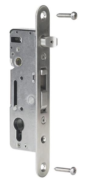 Locinox Mortice Lock H Metal 35 mm Back Set Lock only