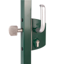 Locinox Sliding Gate Lock industrial U2 with Lock Size 100mm without keep