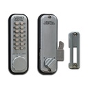 Lockey 2500 Mechanical Keyless Surface Mount Hook Bolt for Sliding Gates