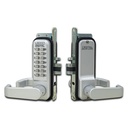 Lockey 2985 Mechanical Keyless Narrow Stile Lever Lock