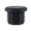 Long Neck Plastic Round Cap 32NB or 42.4mm Black
