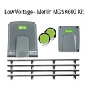 Low Voltage Merlin 600kg Sliding Gate Motor Kit