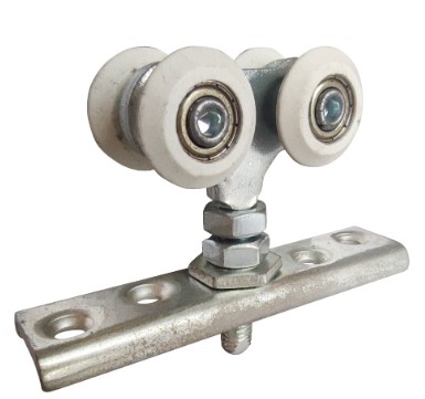 Nylon Overhead Sliding Gate Carriage, 4 Wheel - Type A, up to 450kg