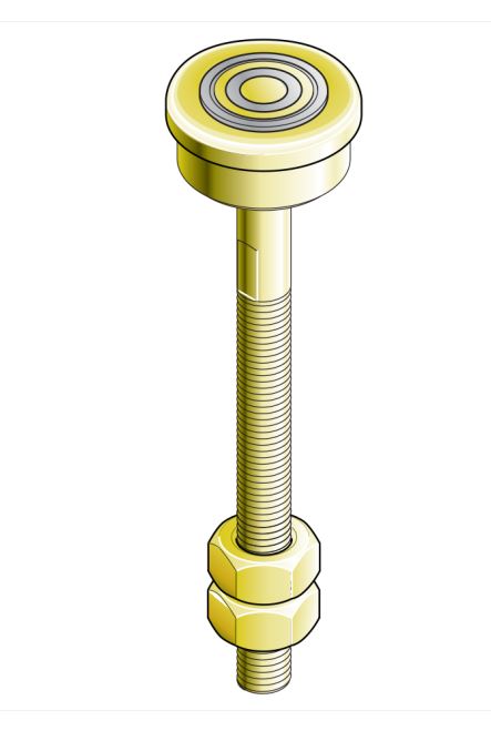 Steel Overhead Sliding Gate Bottom Guide - Type A / Type B, Multi-fit