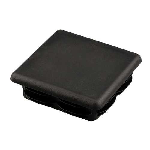 Plastic square cap 22x22mm (1-3.5mm wall thickness)