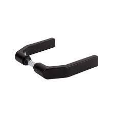 Locinox Insert Mortice Lock Handle - 3006G - Plastic in Matt Black - Pair