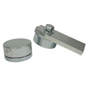 Zinc Plated Steel Weld-On Bearing Hinges - Up To 350kg - Set
