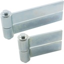 Rising Hinges or Up Hill Hinges Heavy Duty Strap Hinges BadAss for Gates up to 680 kg