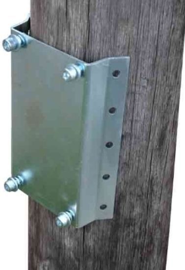 Round Post Mounting Plate for Swing Gate Motor