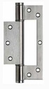 Stainless Steel Self Closing Interleaf Butt Hinge - 150x40x2.5mm, Single Action, Up To 60kg - Single