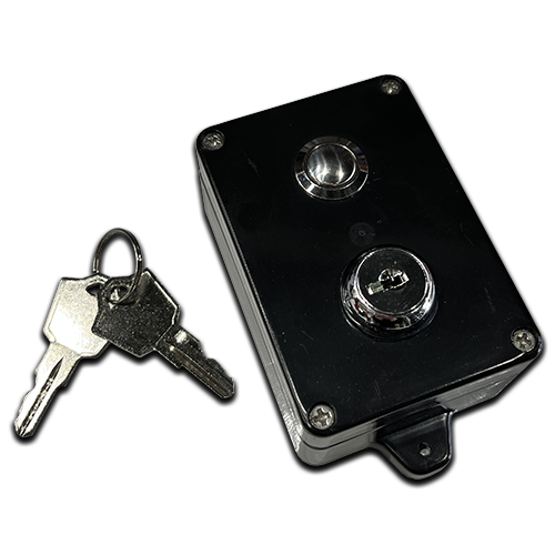 Single Push Button Letron with Key - Wireless