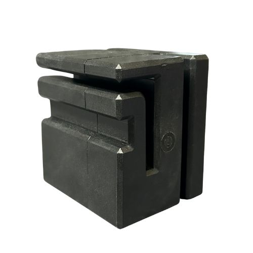 Sliding Block for Sliding Gate Nylon Guide  size 75mm Black