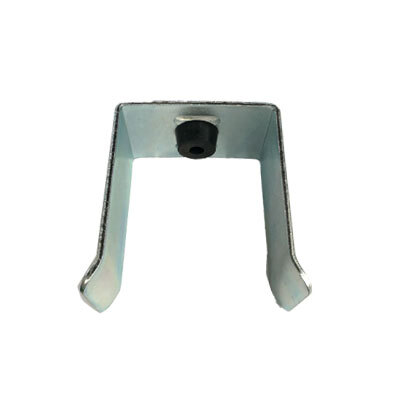 Steel Sliding Gate Holder/Catcher for Gates 75mm, Rubber Stop
