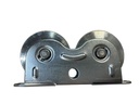 Sliding Gate Wheel U Groove 60mm 2 wheels with bracket Double bearing