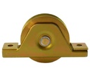 Sliding Gate Wheel V Groove 90mm Internal Double bearing - Italian Made