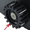 Sliding gate motor pinion gear Fast (V) for BFT Motor for BTA Motor