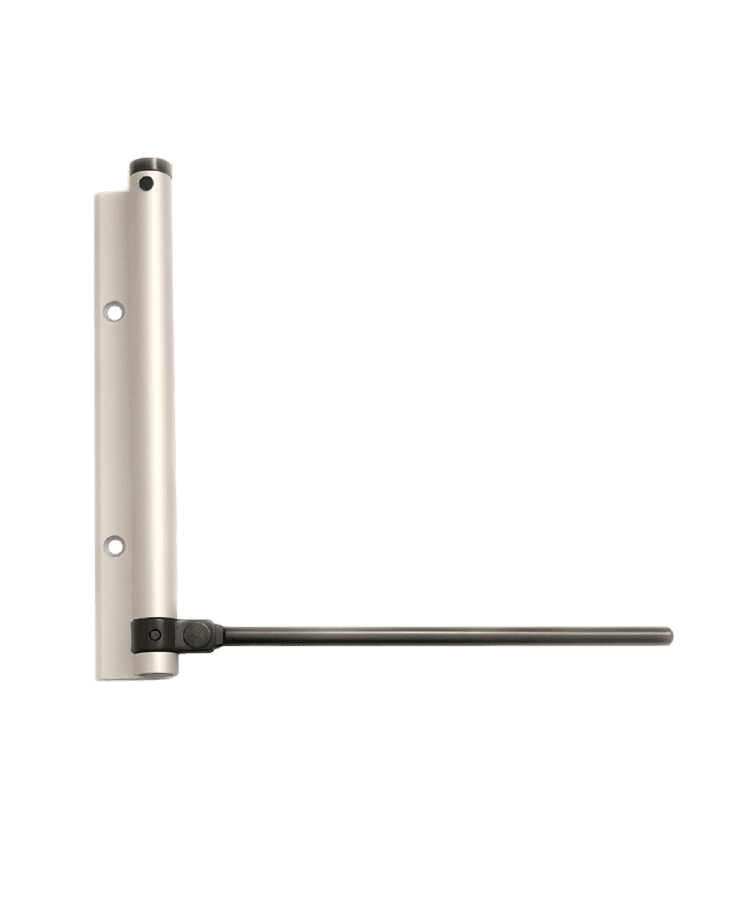 Aluminium Spring Arm Gate Closer - 40kg, Up To 850mm - Silver