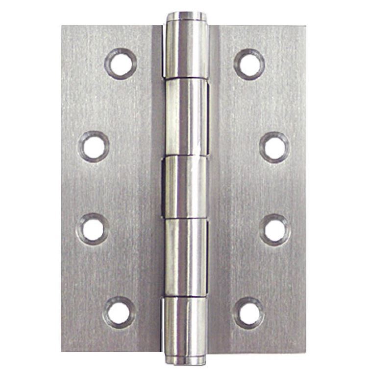 Stainless Steel Butt Hinges Fixed pin 100x100x2.5mm/ 2 hinges