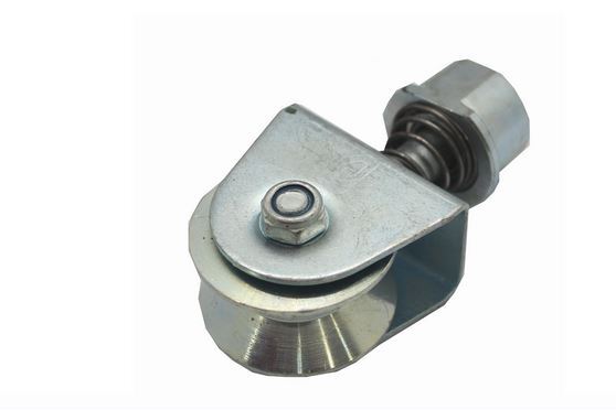 Stainless Steel Sliding Gate Wheel - 60mm Y Groove External - Double Bearing, 360° Turn