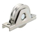 Stainless Steel Sliding Gate Wheel - 90mm U Groove Internal - Double Bearing
