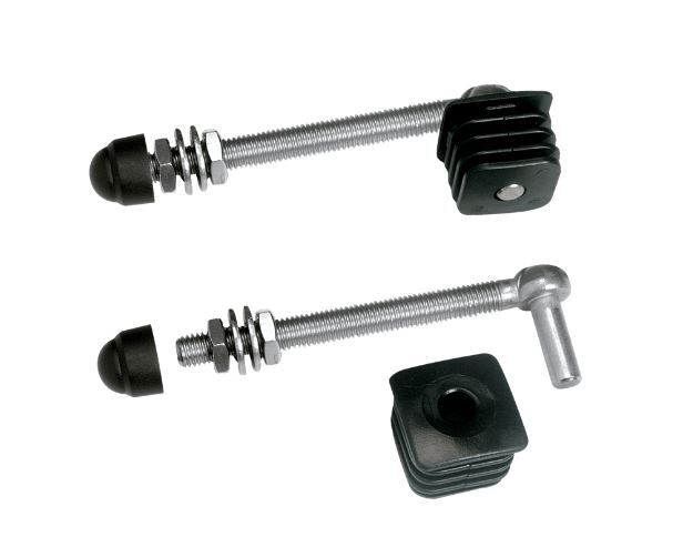 Locinox Stainless Steel Light Gate Hinges - 30x30mm Frame - Pair