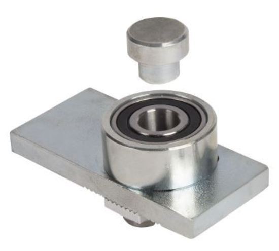 Locinox Galvanised Steel Weld-On Bearing Hinge - Up To 200kg - Top Only