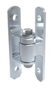 D&D Steel BadAss Bolt-On Hinge - Zinc Finish, Up To 450kg - Single