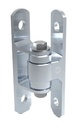 D&D Steel BadAss Bolt-On Hinge for Gates up to 450 kg - Zinc Finish / Each