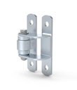 D&D Steel BadAss Face Mount Hinge - Zinc Finish, Up To 450kg - Single