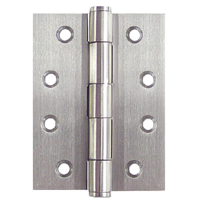 Steel Butt Hinges 100x100x2.5mm finished - Zinc plated