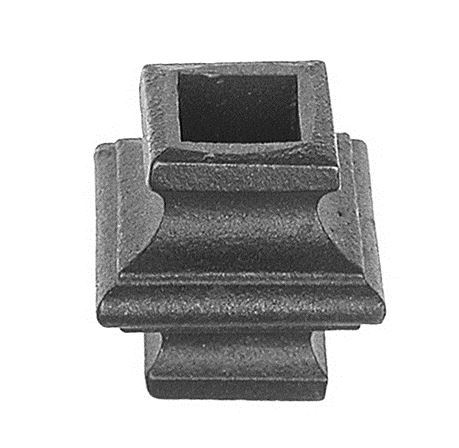Steel Cast Knuckle 50x45mm square 16.5mm Dia