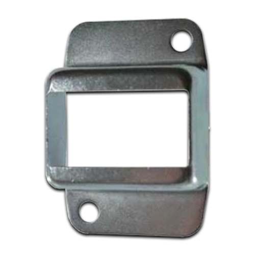 Steel Fence Rail Bracket for tube size 50x25 mm Double lugs 2 holes