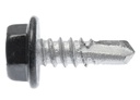 Steel Mates Hex Tek Screw 14g  x 22mm - Night Sky (Black)