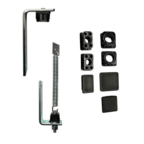 Light Self Closing Swing Gate Hinges - 25 / 30 / 38x25mm Frame, Up To 25kg - Pair