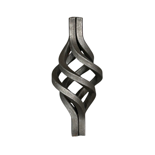 Steel wrought iron baskets 140x60x15mm - Mild steel