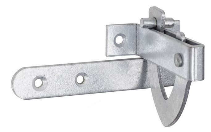 Swing Gate D-Latch and striker Horizontal bolt - Zinc Finished