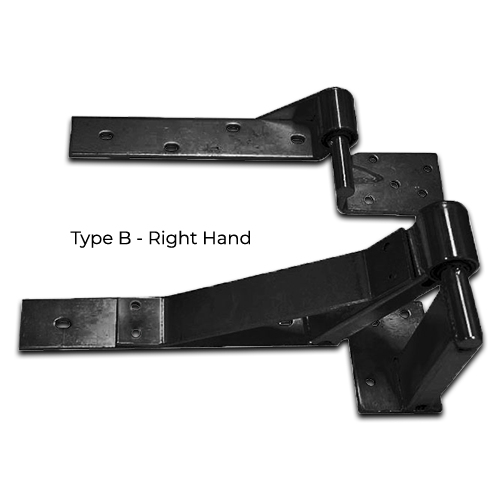 Swing Gate Rising Hinge or Up Hill Hinge Type B  - Right Hand Side