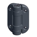 Safetech Klik Adjustable Self Closing Hinges for Gates up to 85kg : Black, No Legs, Safety Cap Included