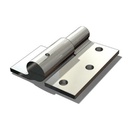 Swing Gate Weld to Screw Prison Hinge 16mm LH / pair - Zinc plated